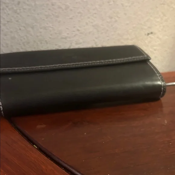 Coach Black Leather Wallet - Picture 3 of 6
